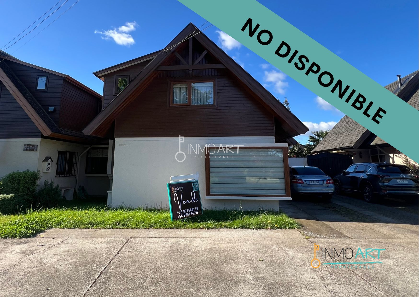 NO DISPONIBLE Venta hermosa casa en Lomas de Mirasur, sector poniente de Temuco